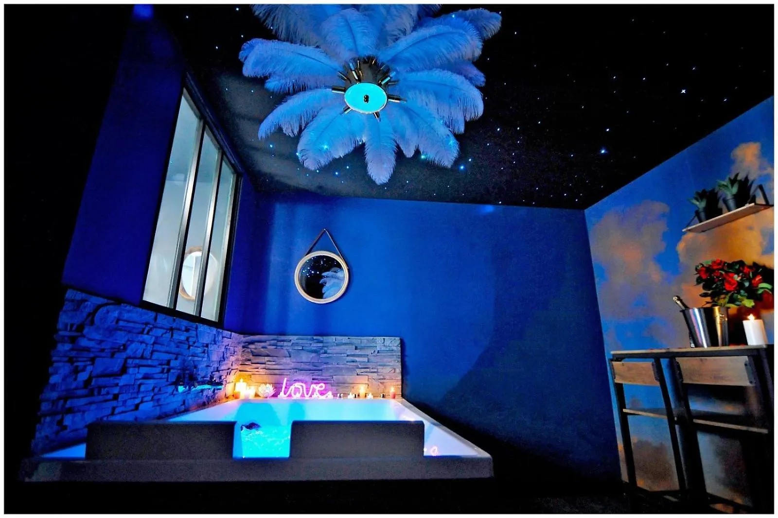 La Suite 7Ieme Ciel Etoile, Spa Xxl, Lit Sous Les Etoiles, 5 Min Centre Bourgoin-Jallieu