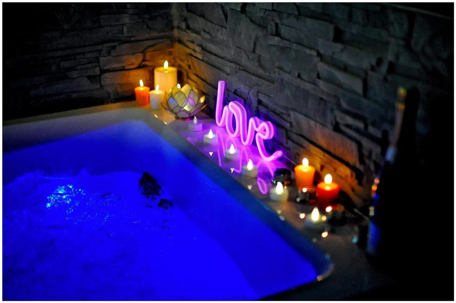 La Suite 7Ieme Ciel Etoile, Spa Xxl, Lit Sous Les Etoiles, 5 Min Centre Bourgoin-Jallieu Frankreich